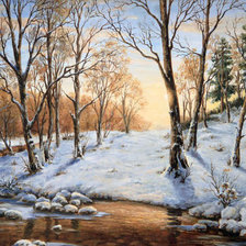 Схема вышивки «Весеннее пробуждение»