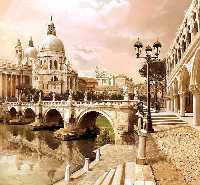 №1384969 - мост, река - оригинал