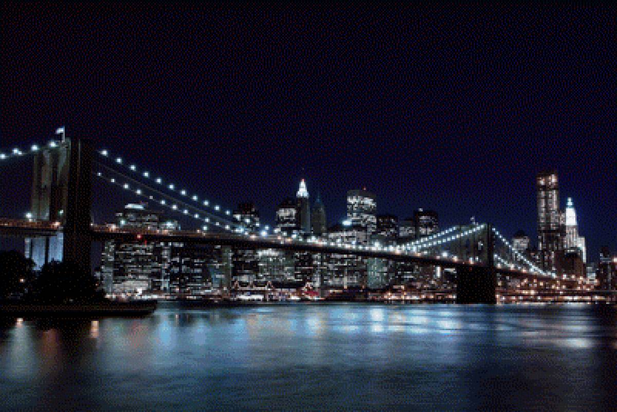 Бруклинский мост. Нью-йорк - мост, нью-йорк - предпросмотр
