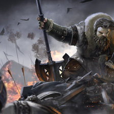 Схема вышивки «После битвы»