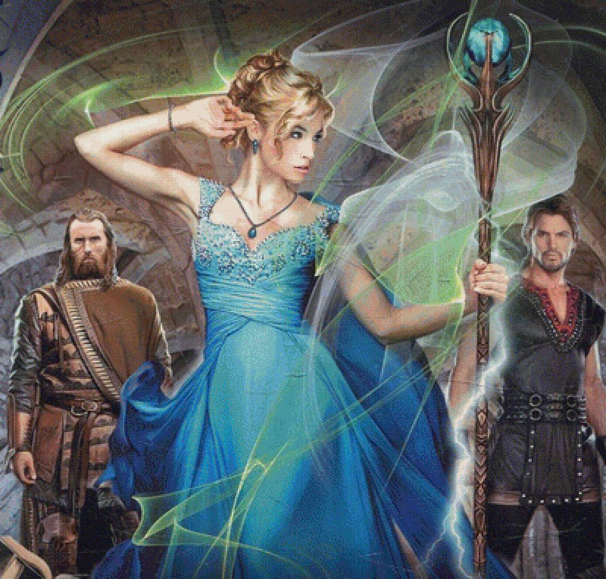 Оляна. Игры с артефактами - иллюстрации, фэнтази, сказки - предпросмотр