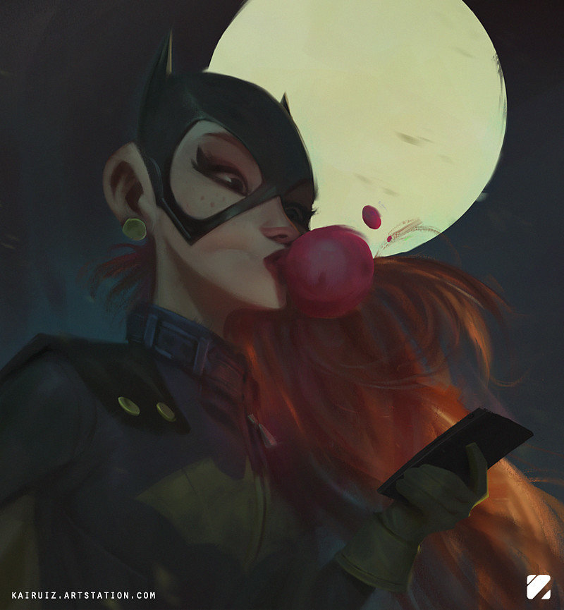 Женщина кошка - кошка, бэтмен - оригинал