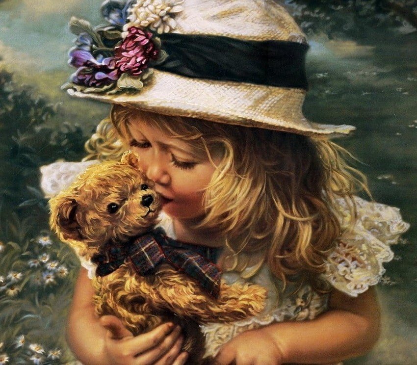 Девочка - оригинал