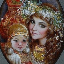 Мама и дочка