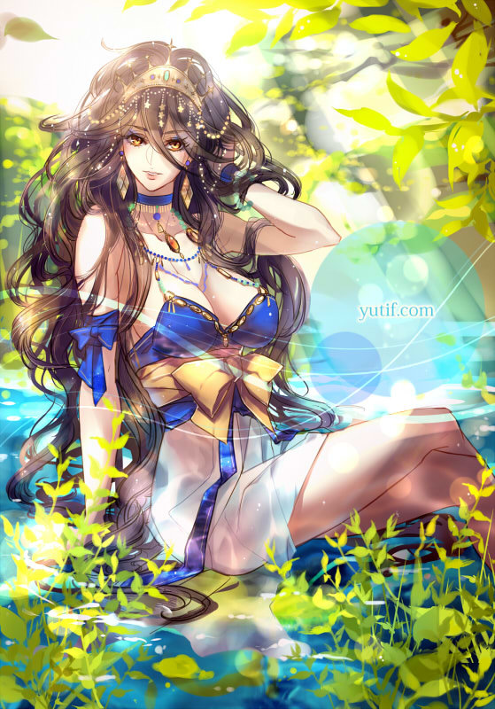 королева Синдрии - аниме - оригинал