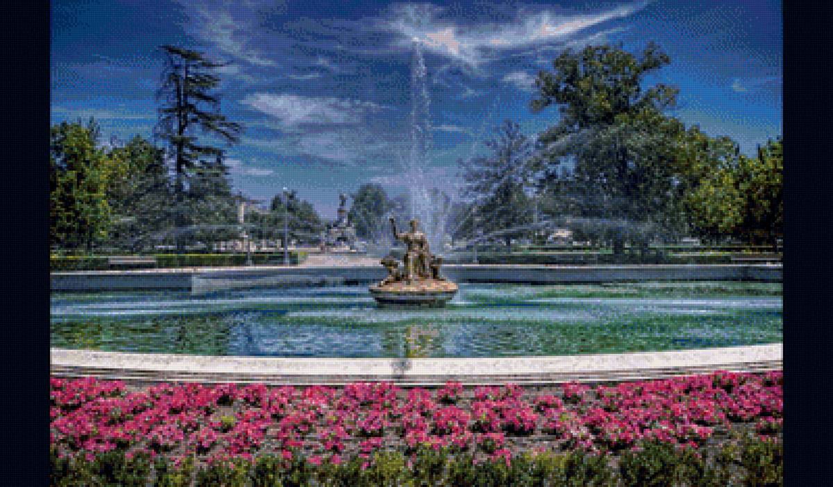 Фонтан. - мадрид. испания - предпросмотр