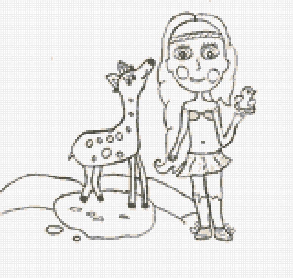 Девочка - детские, животные, девочка, для детей - предпросмотр