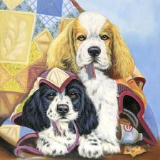 Схема вышивки «Кокерята»