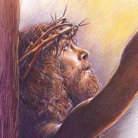 Cristo de perfil. - оригинал