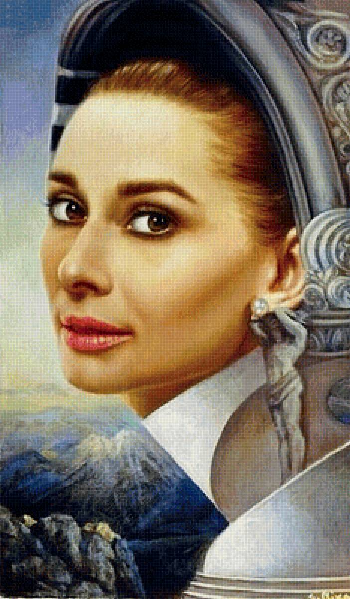 Одри Хепберн - актриса, знаменитость - предпросмотр