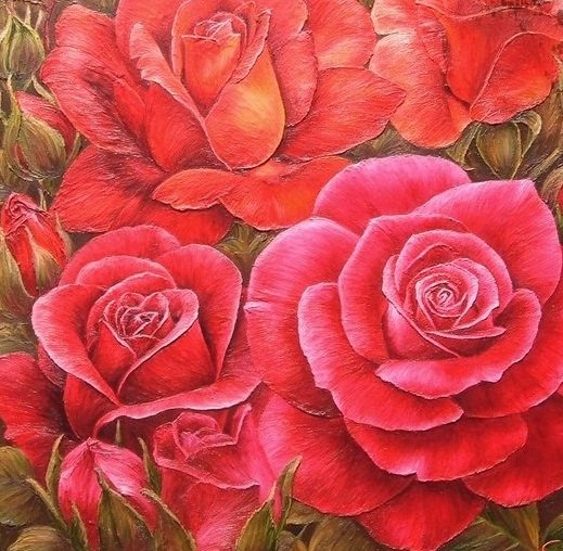 розы - оригинал