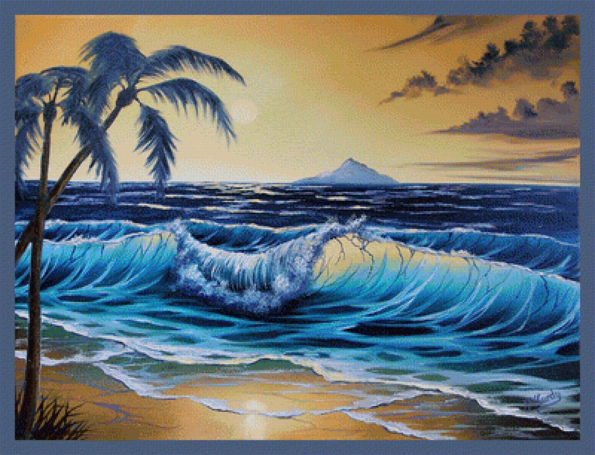 морской пейзаж - предпросмотр