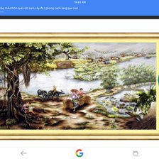 Схема вышивки «DONG QUE»