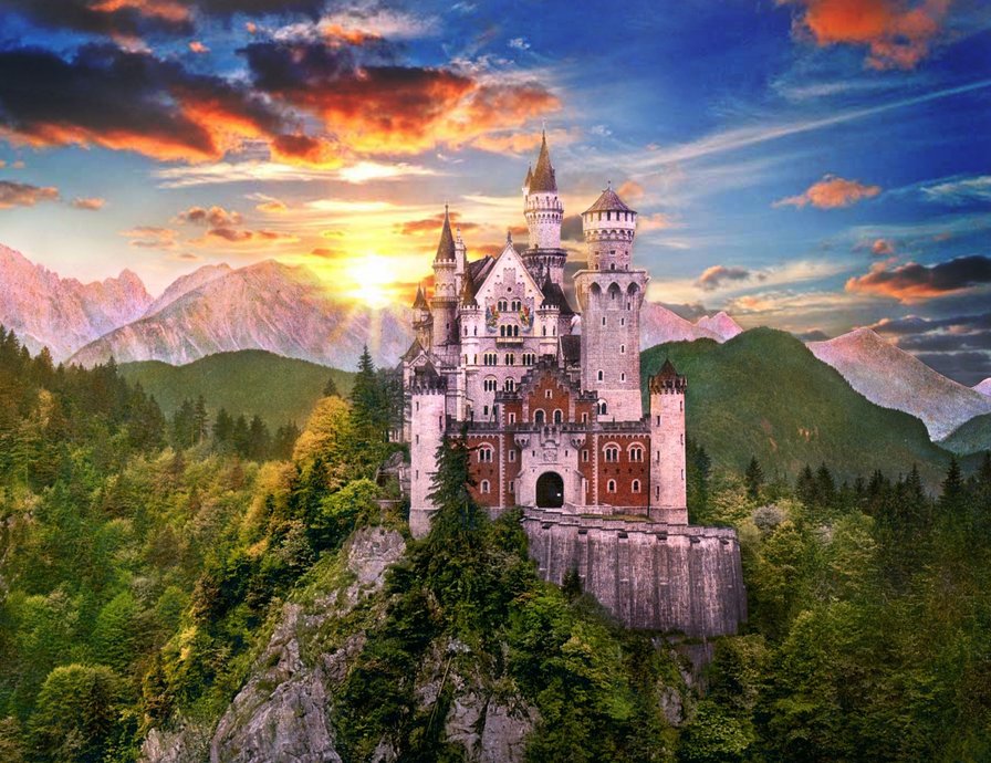 Нойшванштайн - оригинал