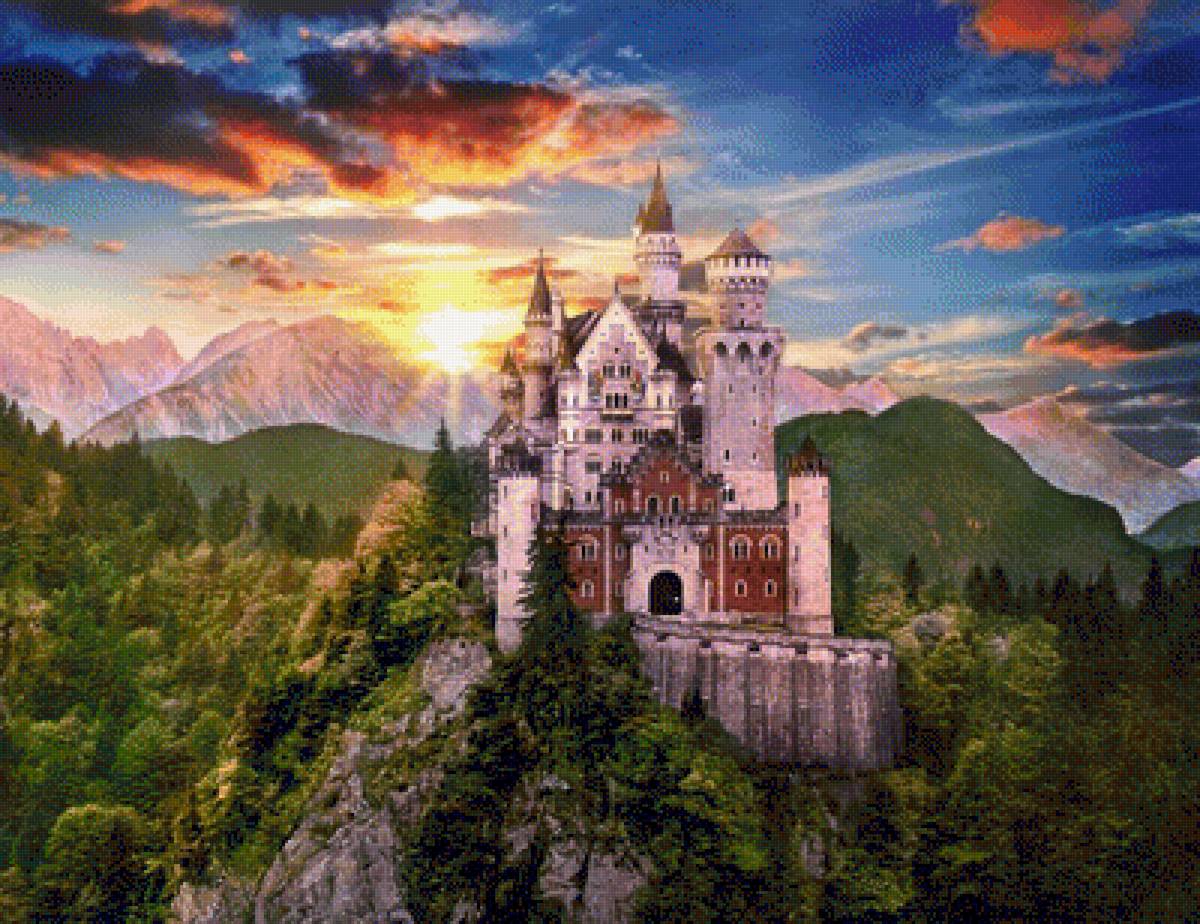 Нойшванштайн - предпросмотр