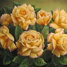 Схема вышивки «Розы»