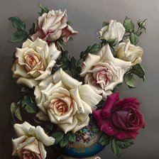 Схема вышивки «Розы»