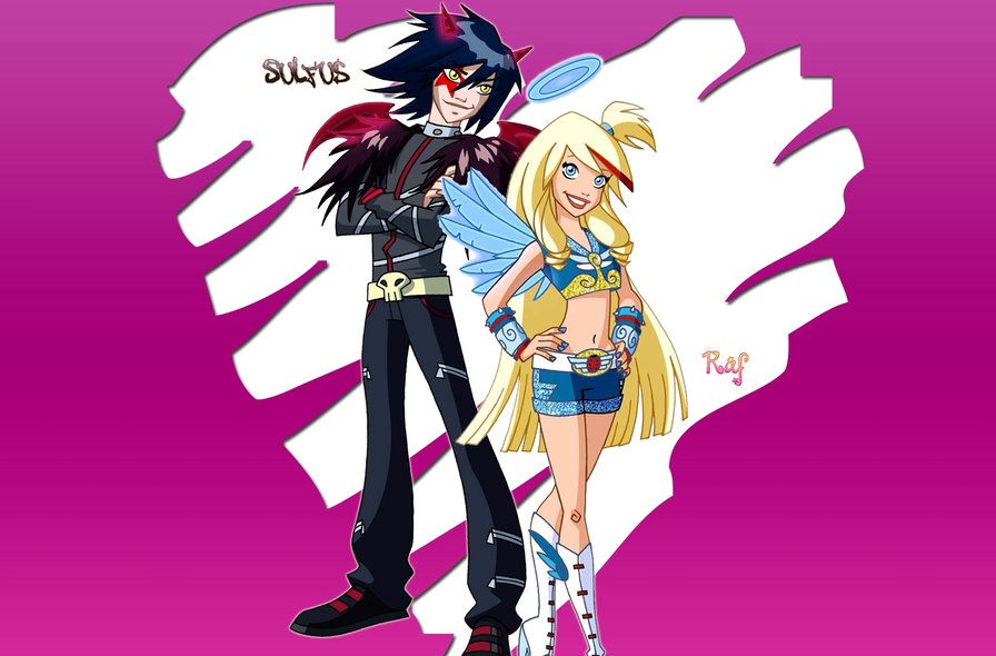 Раф и Сульфус - друзья ангелов - оригинал