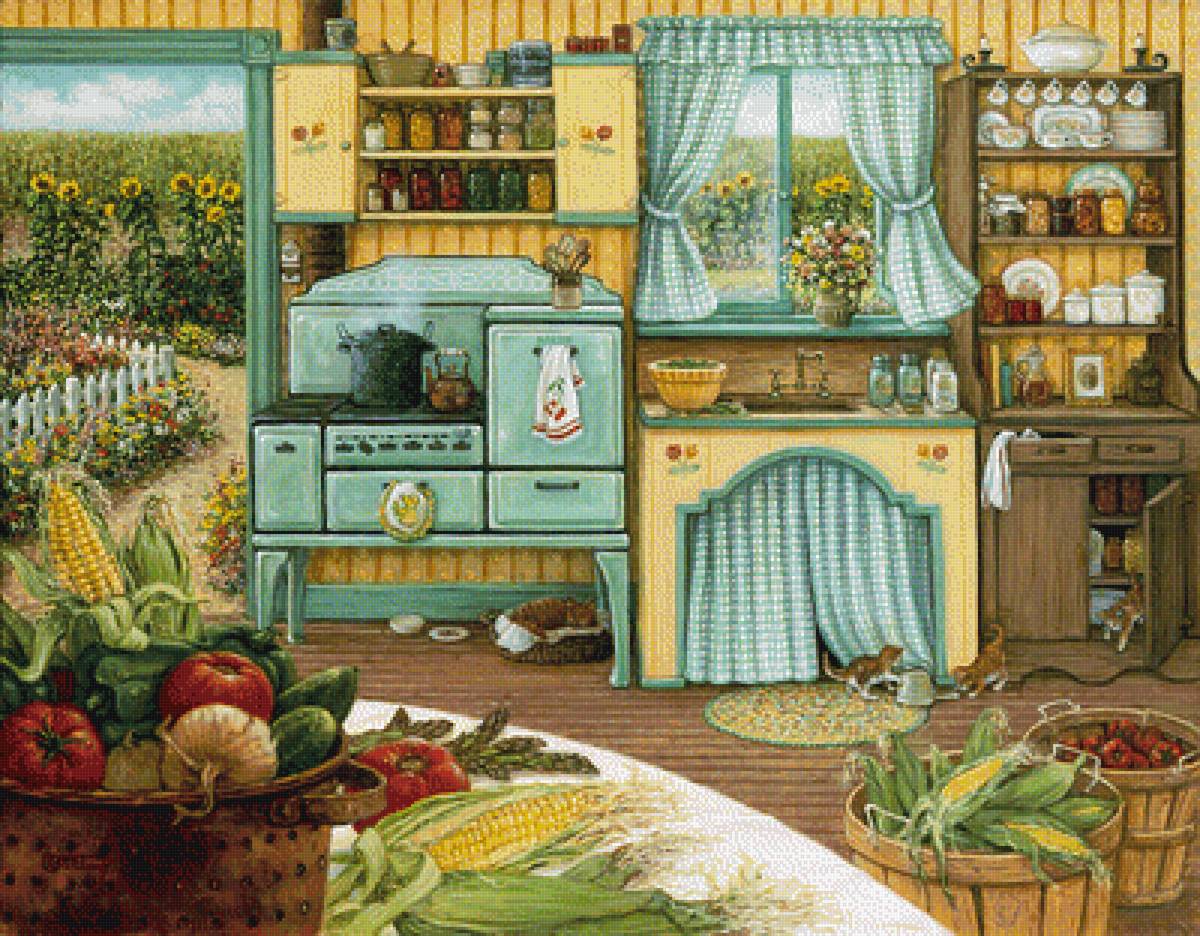 Сбор урожая - кухня - предпросмотр