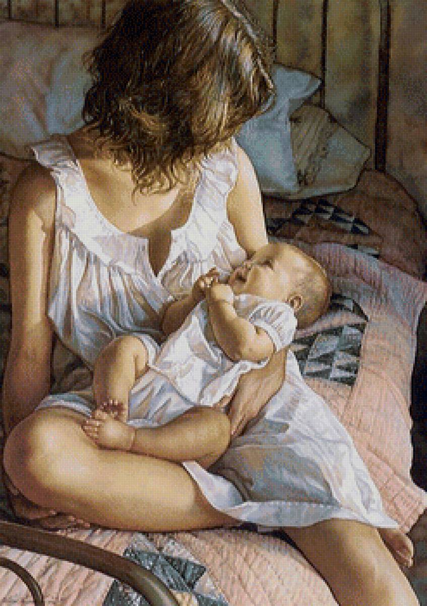 Мать и дитя - люди, дети - предпросмотр