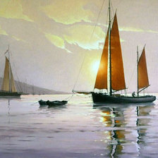 Схема вышивки «zaglowki o swicie»