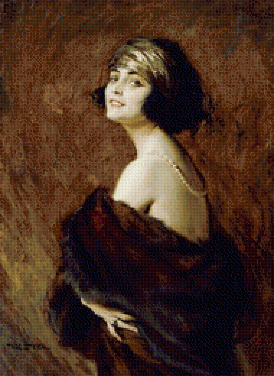 Пола Негри - люди, портрет, картина - предпросмотр