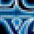 Предпросмотр схемы вышивки «Синий Экзорцист» (№1398462)