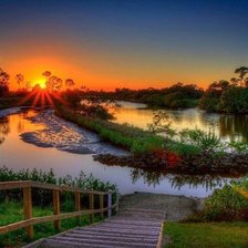 Схема вышивки «закат-2»