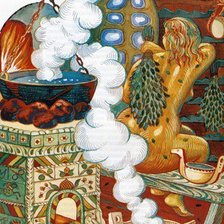 Схема вышивки «Банька»