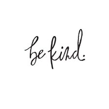 Схема вышивки «kind»