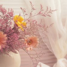 Схема вышивки «гербера»