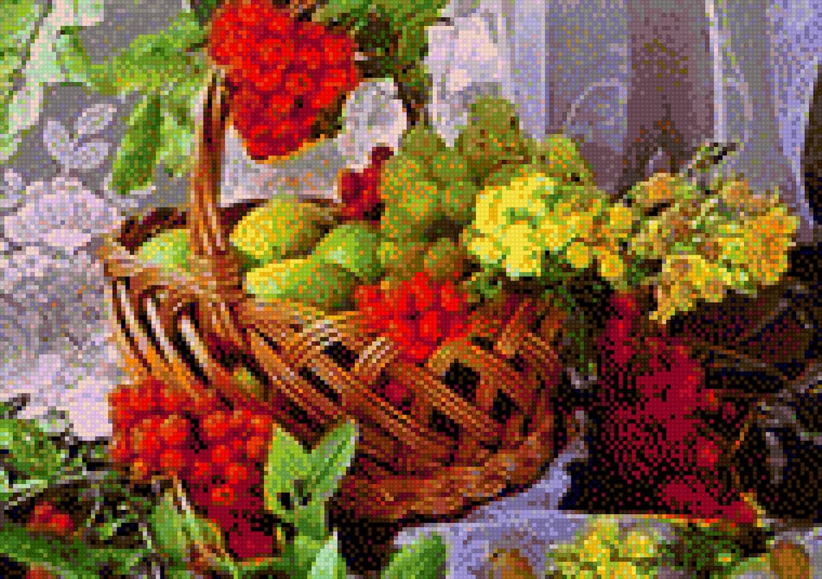 корзина - натюрморд - предпросмотр