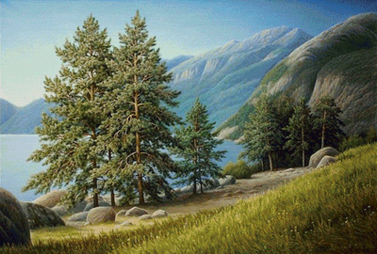 Природа - картина, живопись, природа - предпросмотр