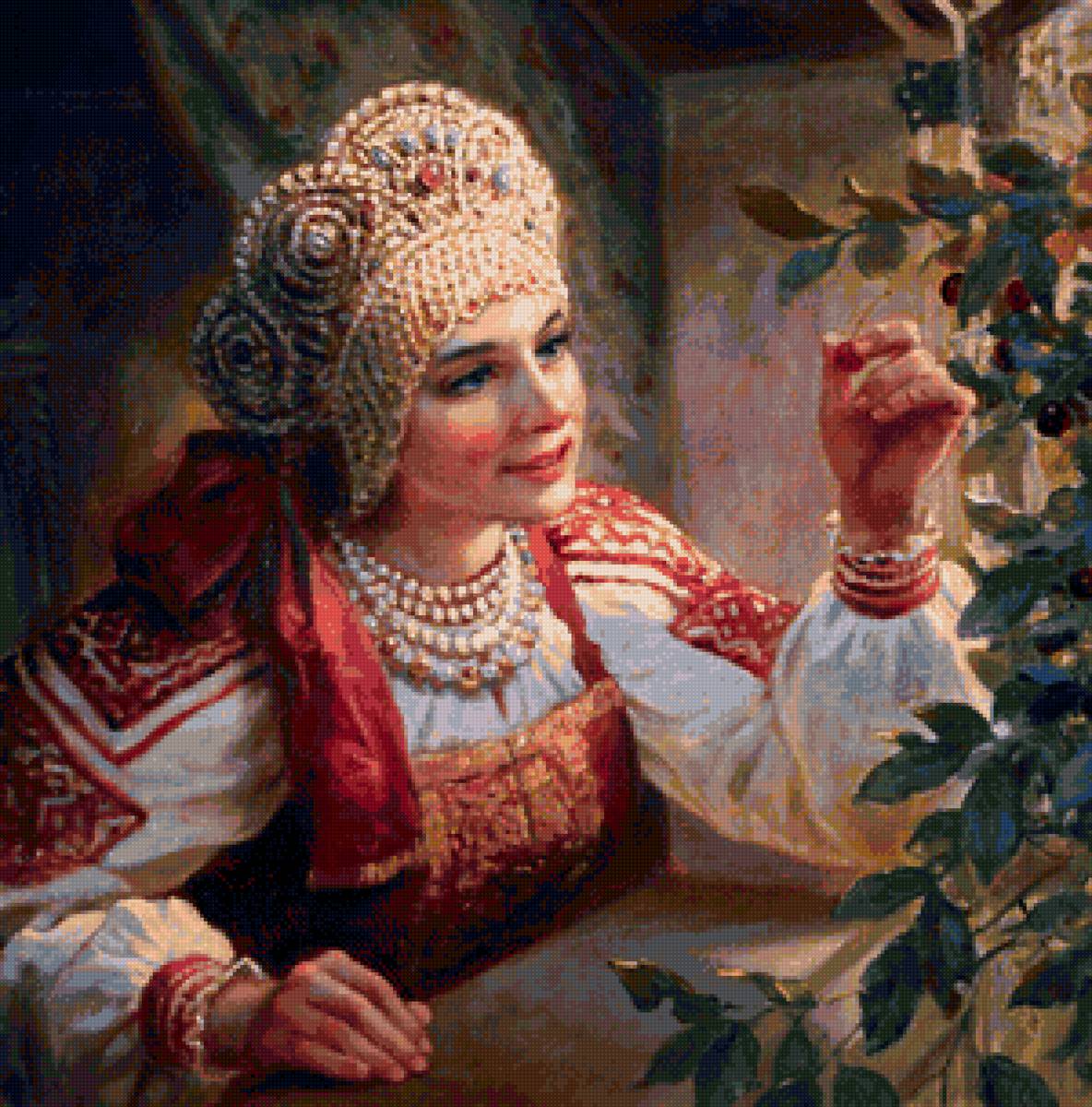 Княжна - славянки, девушки - предпросмотр