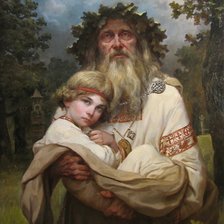 Схема вышивки «Имянаречение. Обряд»