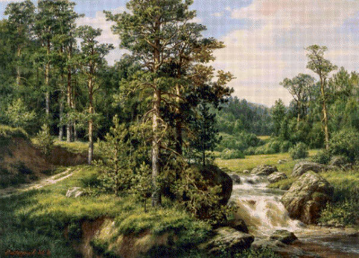 Природа - живопись, картина, природа - предпросмотр