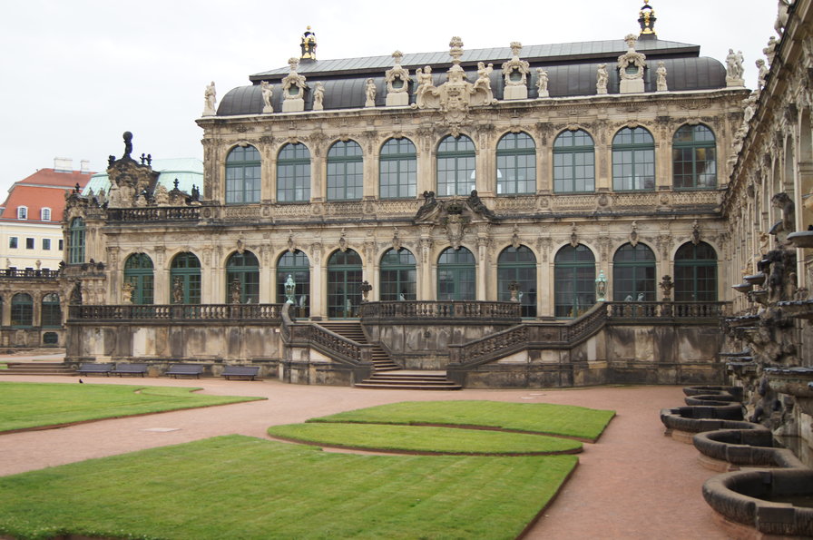 Дрезден. Цвингер - замок - оригинал