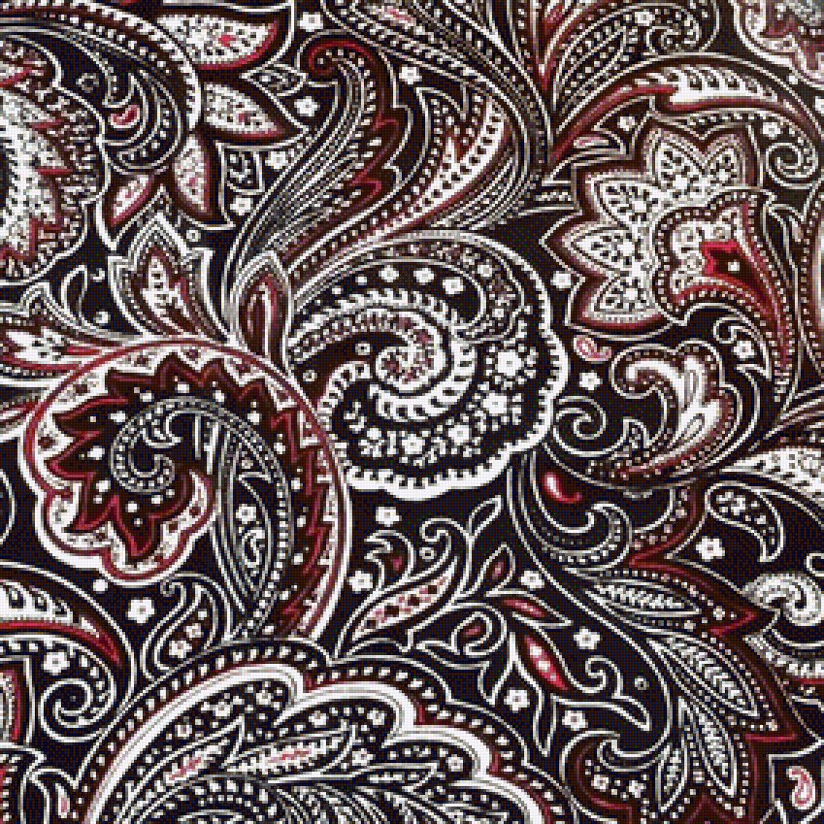 узоры востока - узор, индия, подушка - предпросмотр