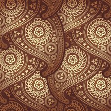 Схема вышивки «узоры востока»