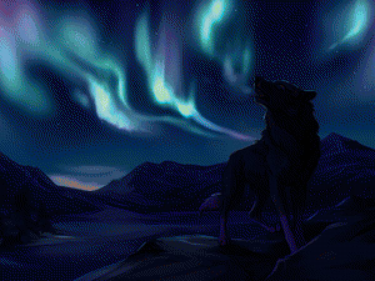 Волк - волки, фэнтази - предпросмотр