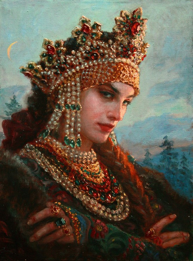 уральские сказы на 297 крестов - девушки, славянки - оригинал