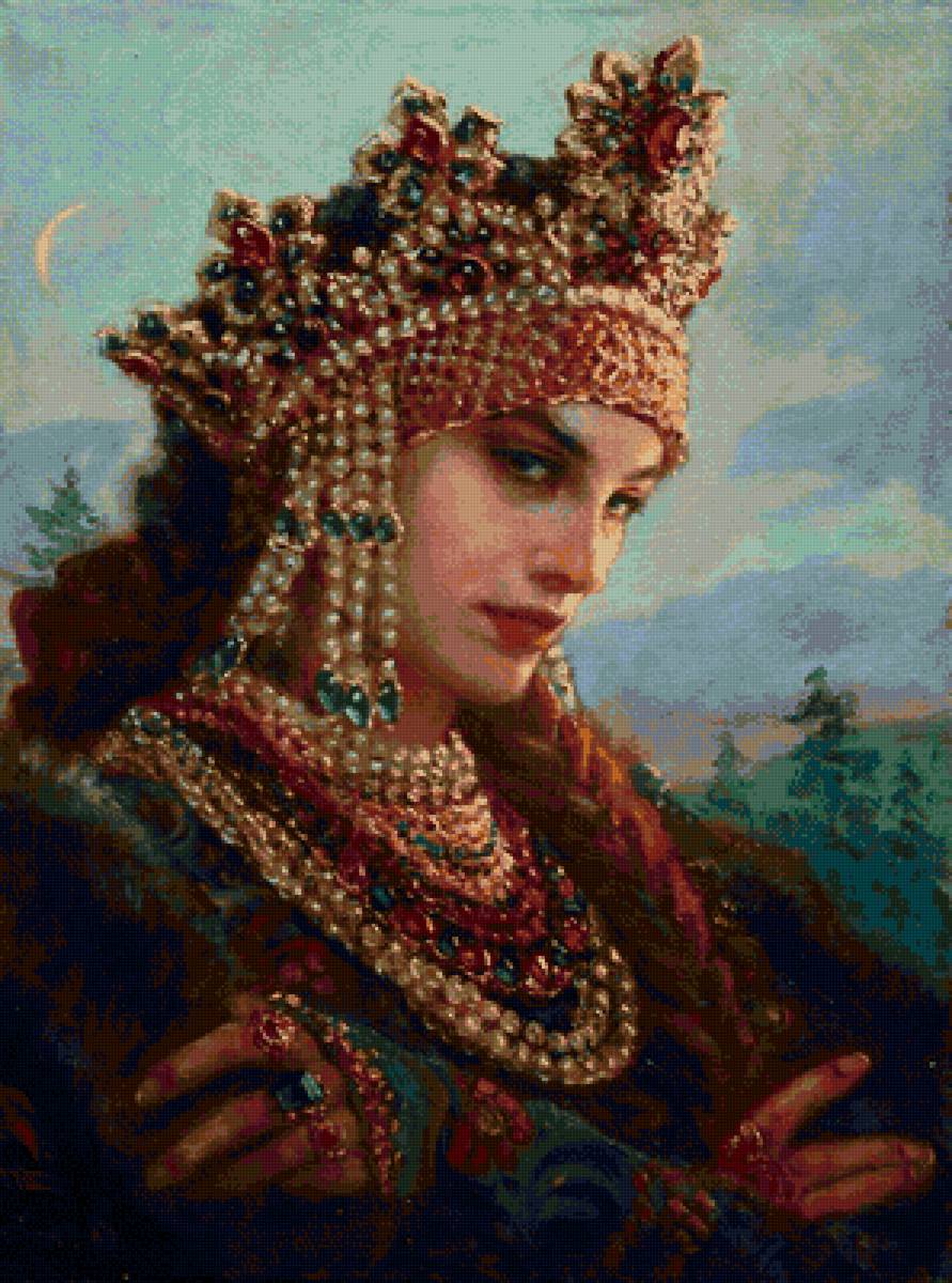 уральские сказы на 297 крестов - девушки, славянки - предпросмотр