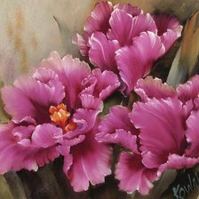 Схема вышивки «Цветы»