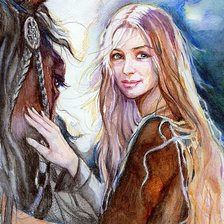 Схема вышивки «Eowyn»