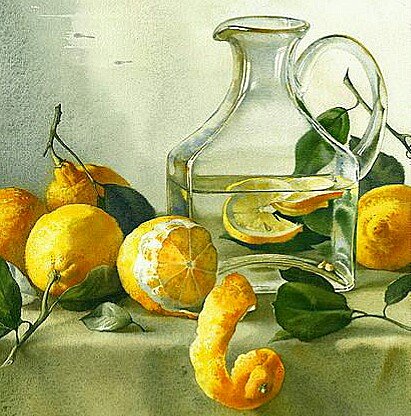 Натюрморт - натюрморт вышивка крестом - оригинал