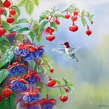 Схема вышивки «Серия "Птицы"»