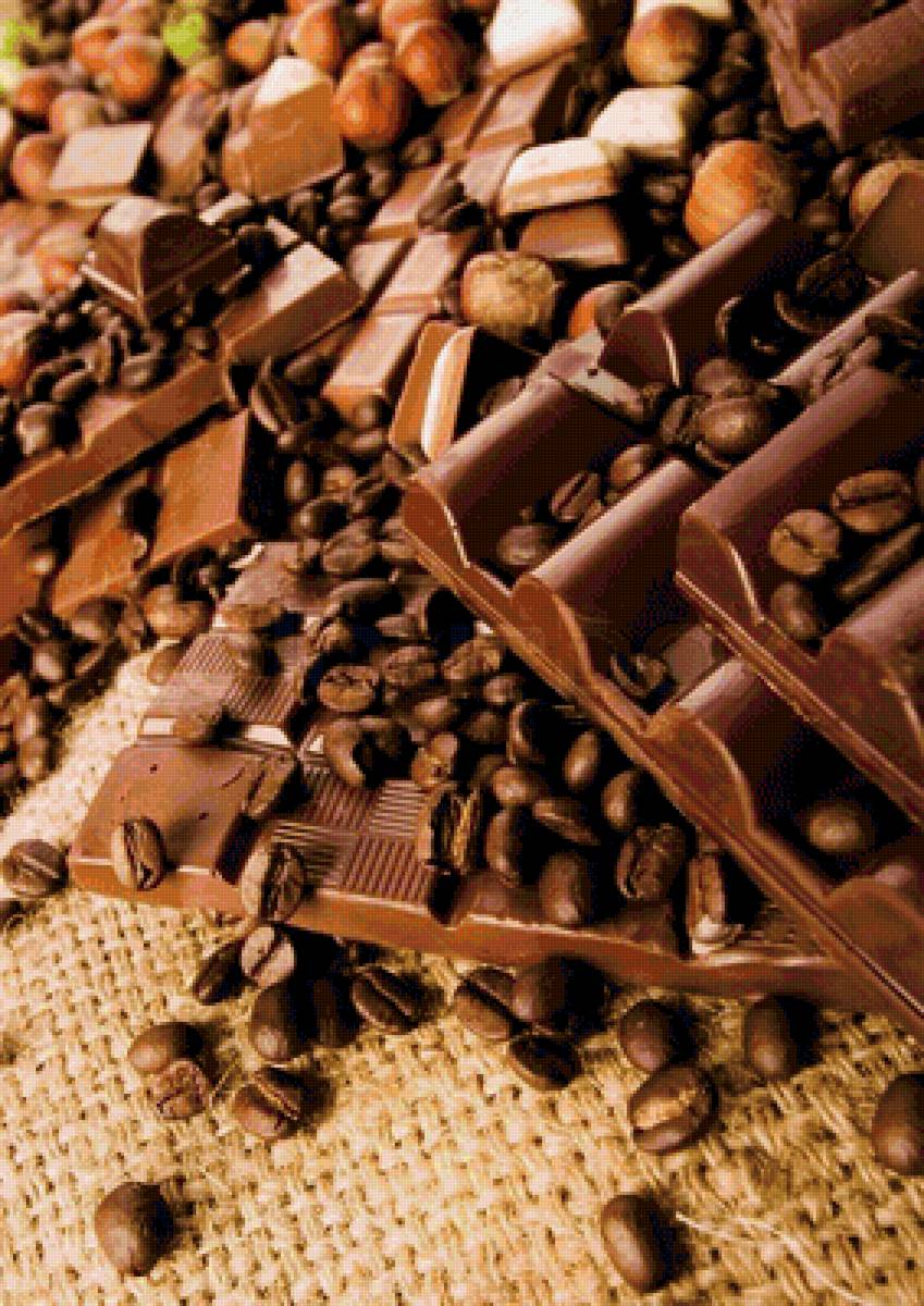 шоколад - натюрморт - предпросмотр