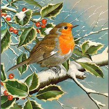 Схема вышивки «Серия "Птицы"»