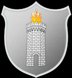 Герб дома Хайтауэр - башня, герб, игра престолов - оригинал