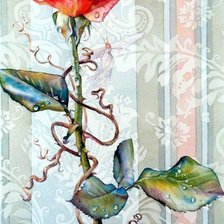 Оригинал схемы вышивки «роза» (№1403725)